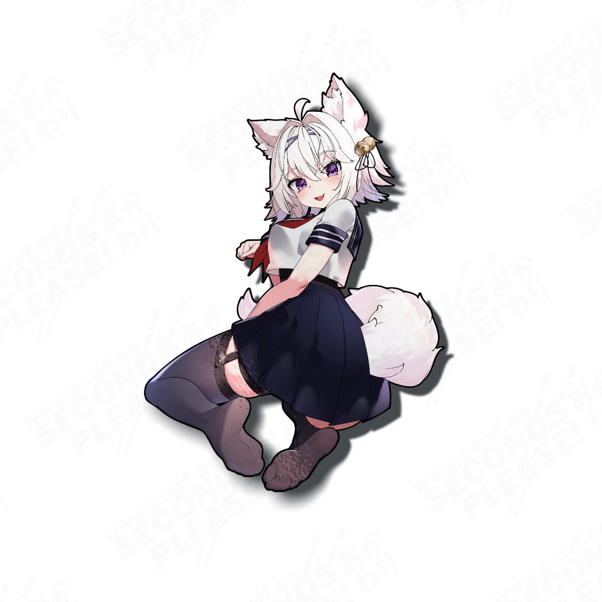 Cute and Spicy Anime Stickers And Merch – Cowfee Art