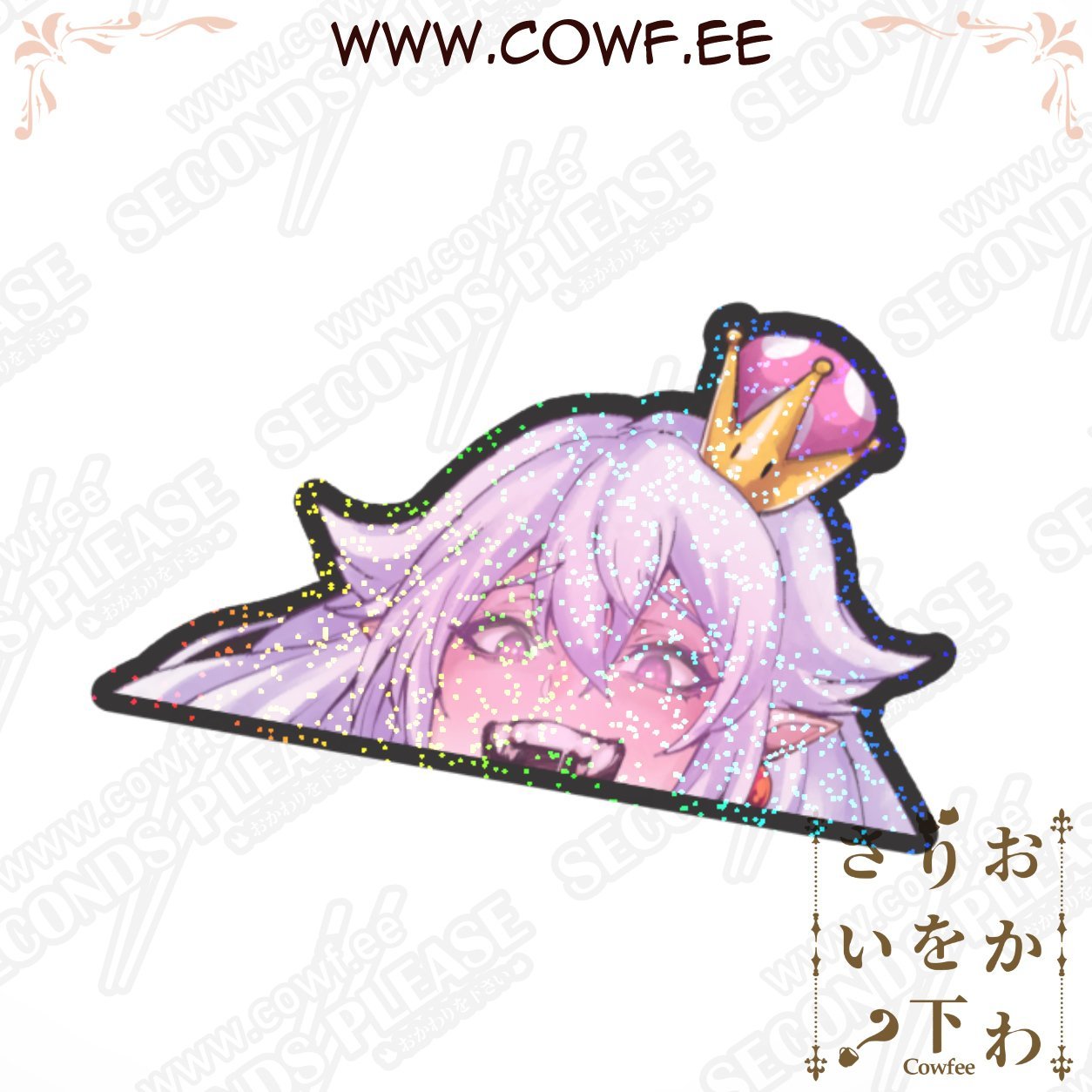 Meowsette Meowsette/Boosette(TaigerArts) Kiss-Cut (Limited Edition) – Cowfee Art
